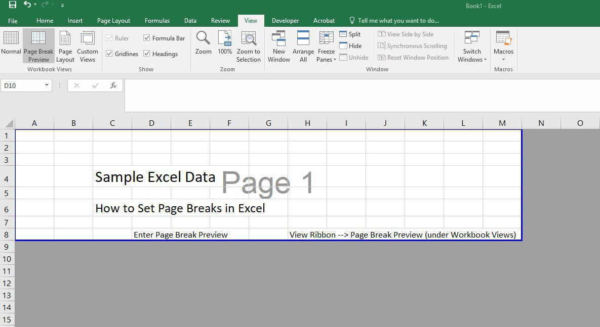 tool to remove blank pages in excel